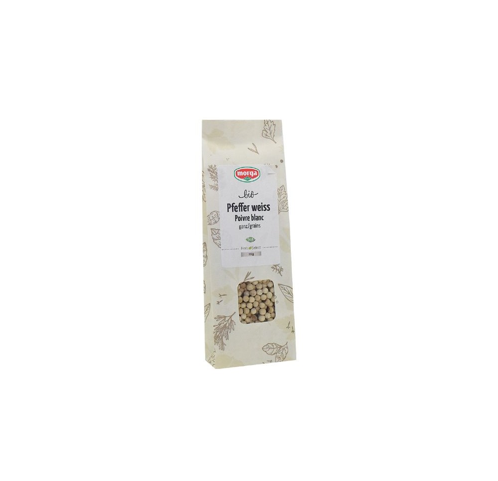 MORGA épice poivre blanc entier bio RECH 70 g