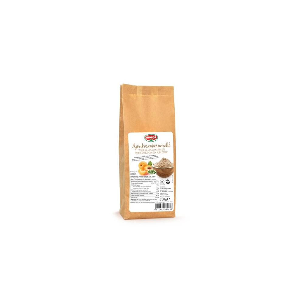 MORGA farine amandes abricots sans glut bio 300 g