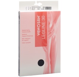 VENOSAN LEGLINE 30 a-gho S black 1 paire