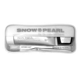SNOW PEARL Travel Kit PEARL SHIELD blanc