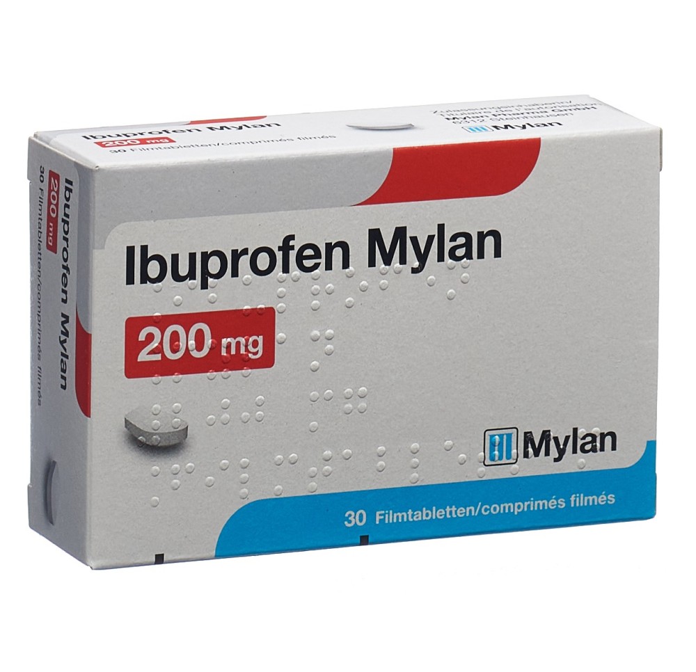 IBUPROFEN Mylan cpr pell 200 mg 30 pce