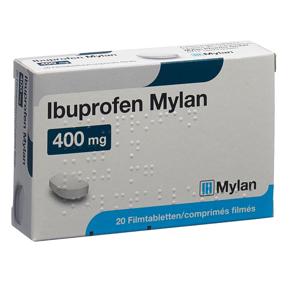 IBUPROFEN Mylan cpr pell 400 mg 20 pce