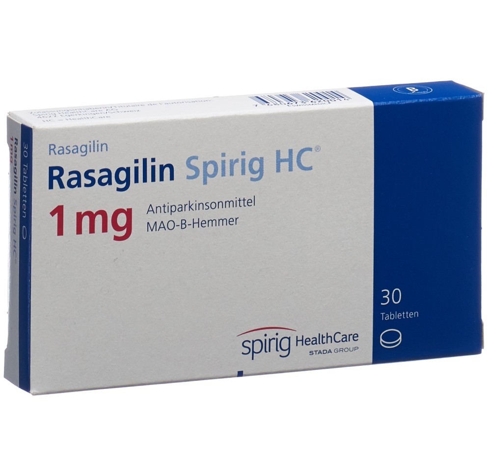RASAGILINE Spirig HC cpr 1 mg 30 pce
