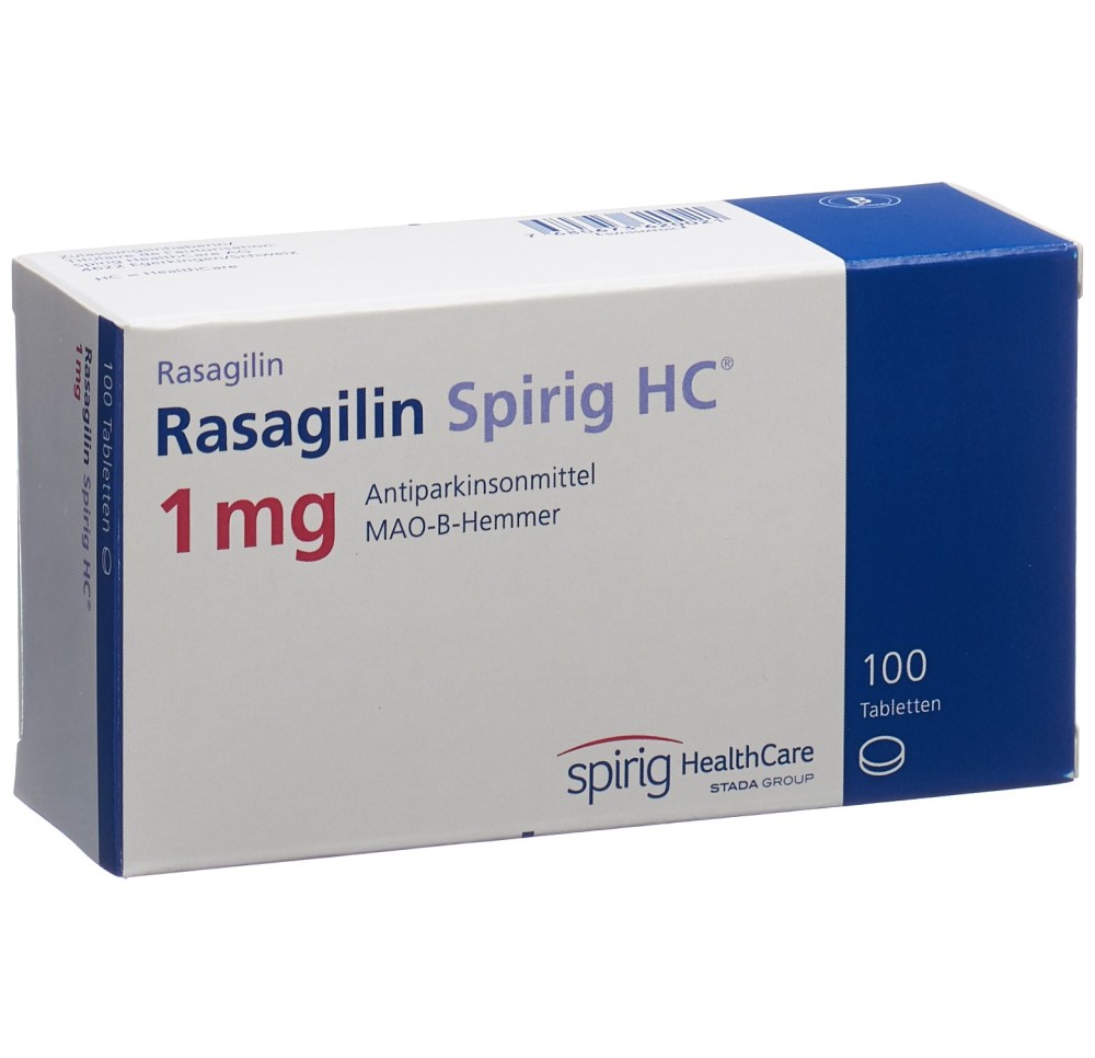 RASAGILINE Spirig HC cpr 1 mg 100 pce