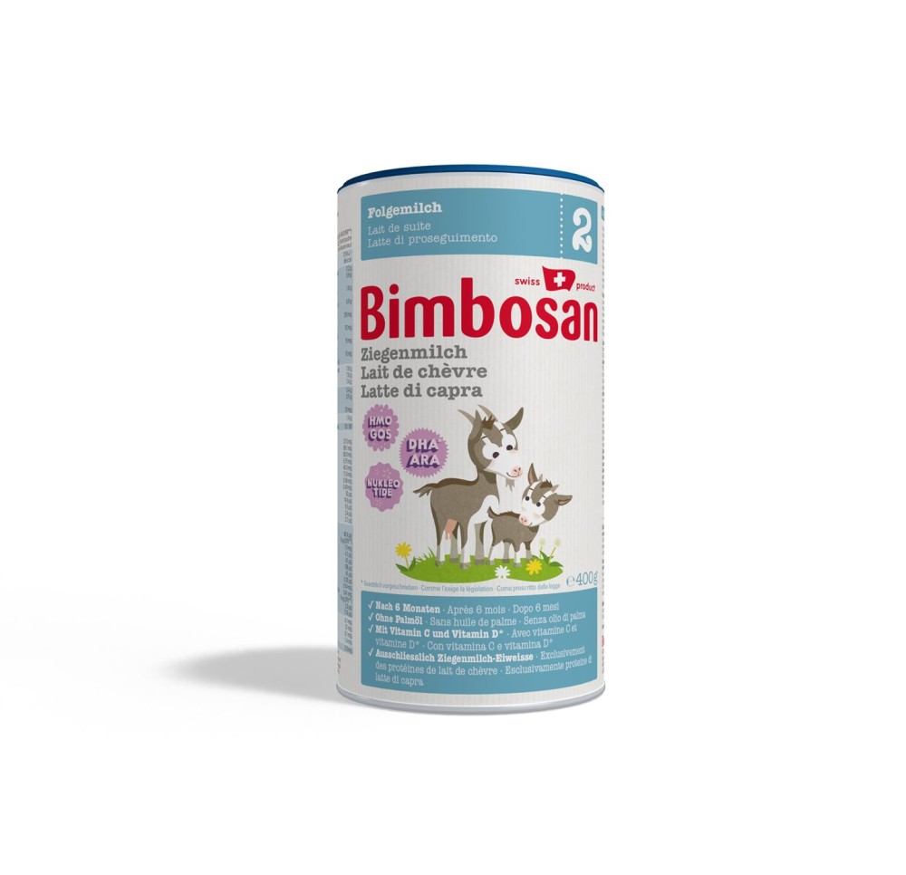 BIMBOSAN lait de chèvre 2 suite bte 400 g