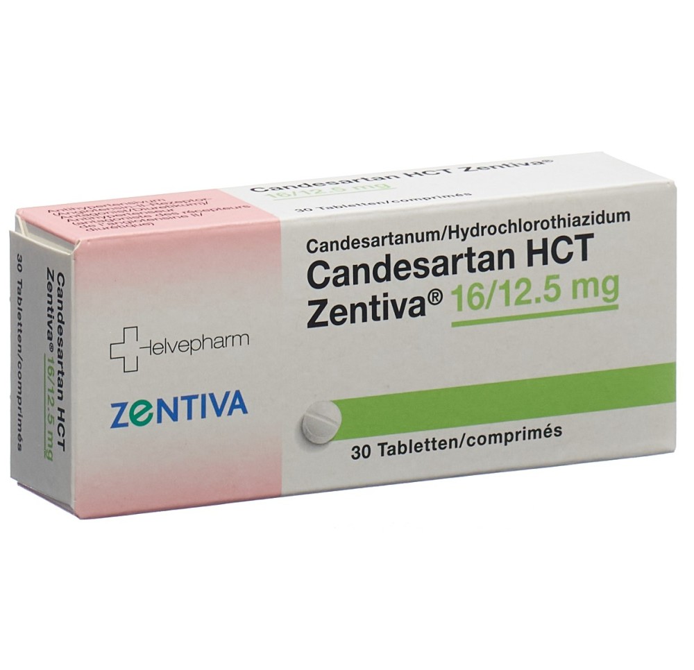 CANDESARTAN HCT Zentiva cpr 16/12.5 mg 30 pce