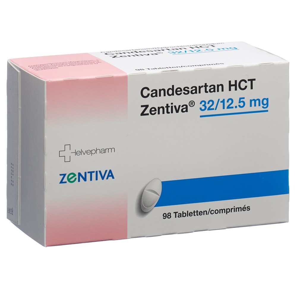 CANDESARTAN HCT Zentiva cpr 32/12.5 mg 98 pce