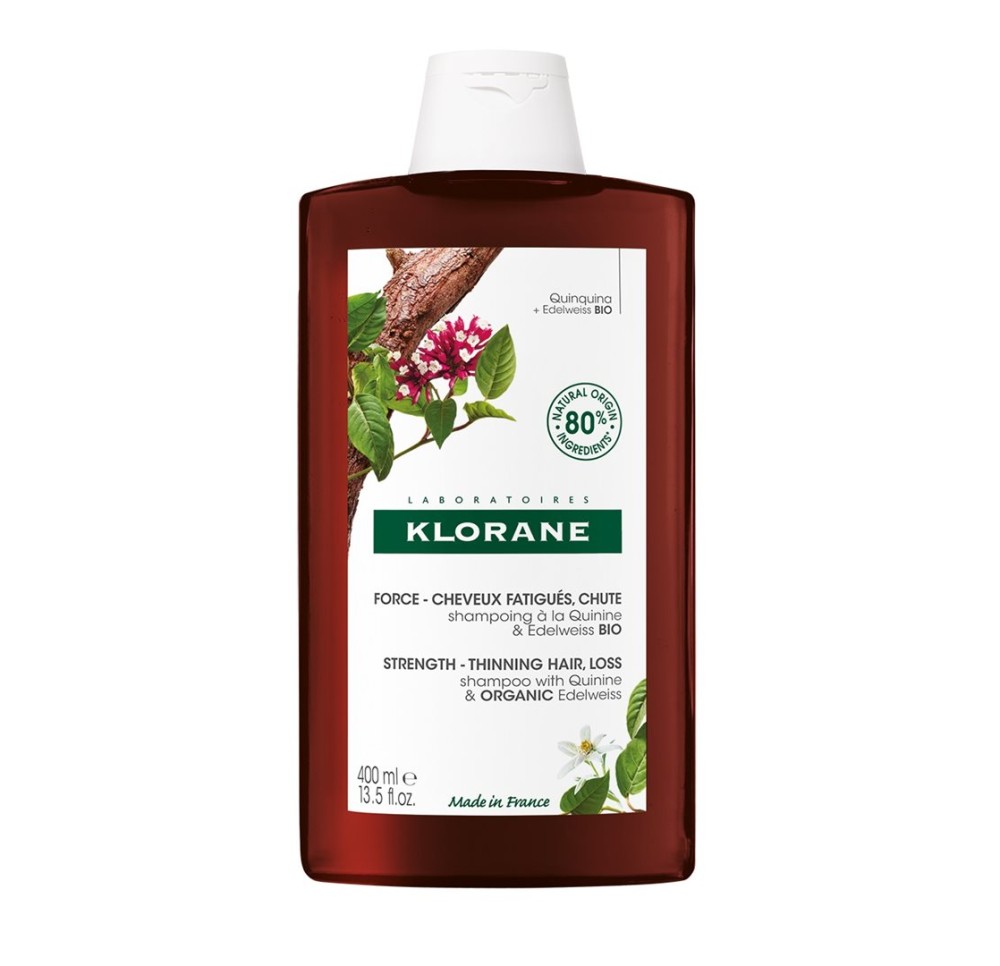 KLORANE Quinine Edelweiss shampooing 400 ml