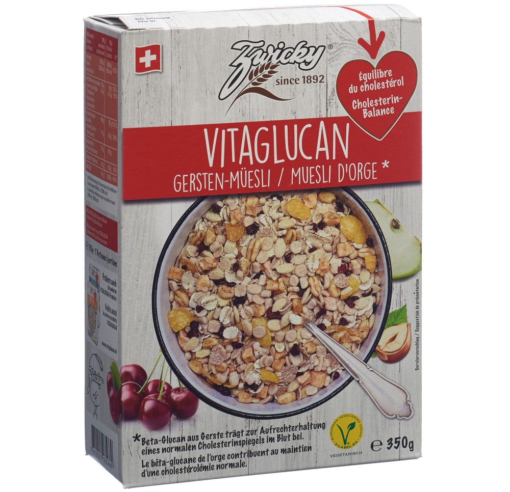 ZWICKY Vitaglucan Müesli (nouveau) 350 g