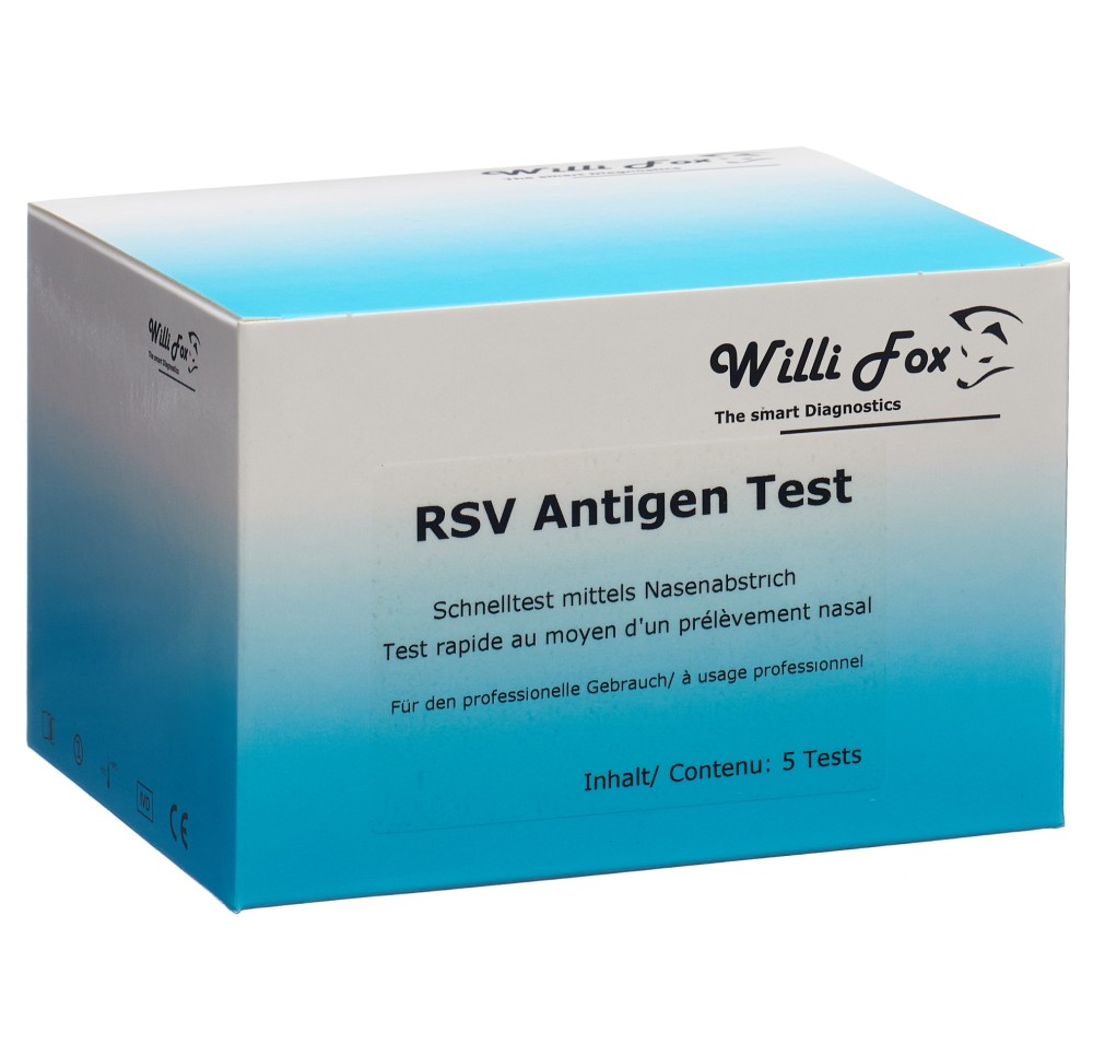WILLI FOX VRS antigène test rapide 5 pce