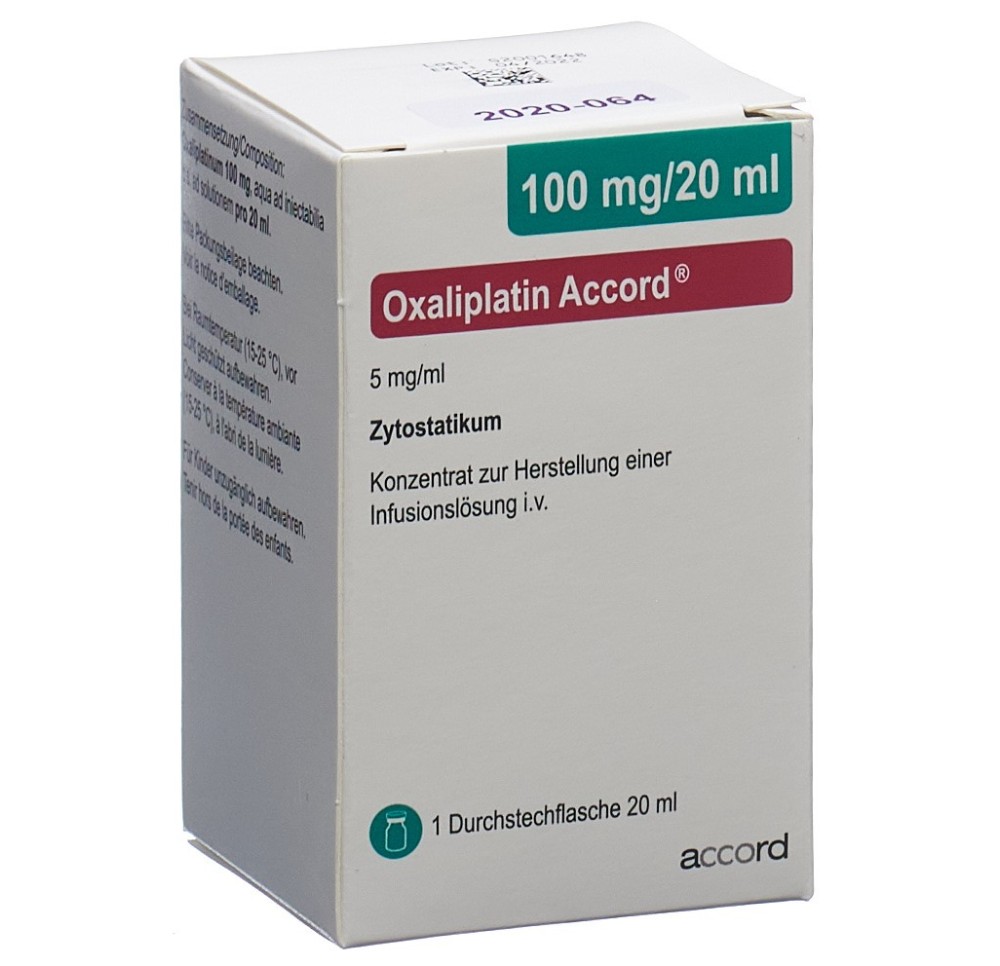 OXALIPLATIN Accord conc perf 100 mg/20ml (nouv)