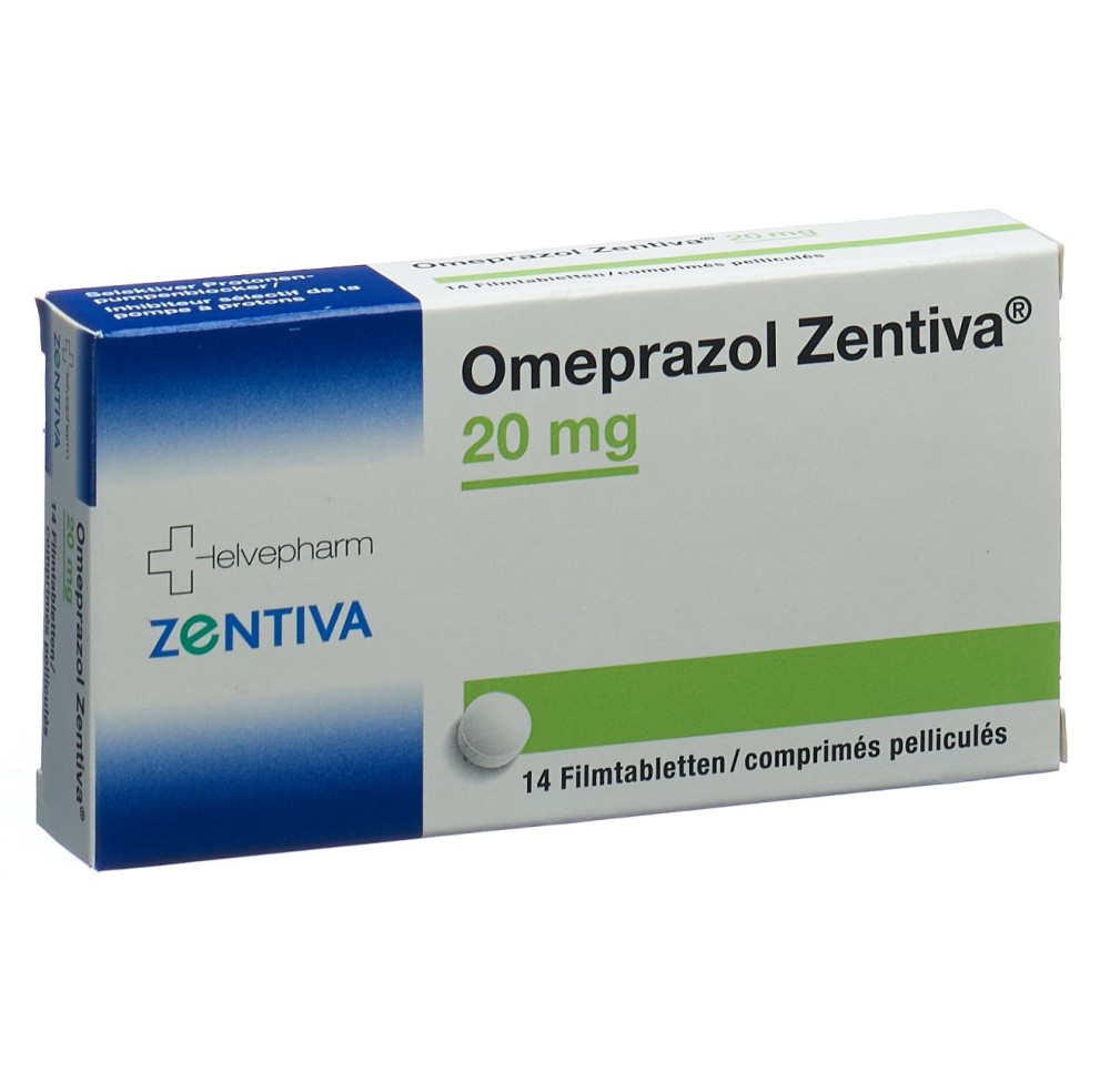 OMEPRAZOL Zentiva cpr pell 20 mg 14 pce