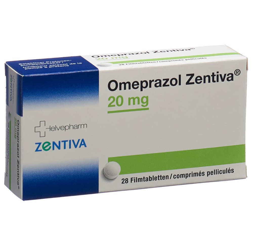 OMEPRAZOL Zentiva cpr pell 20 mg 28 pce