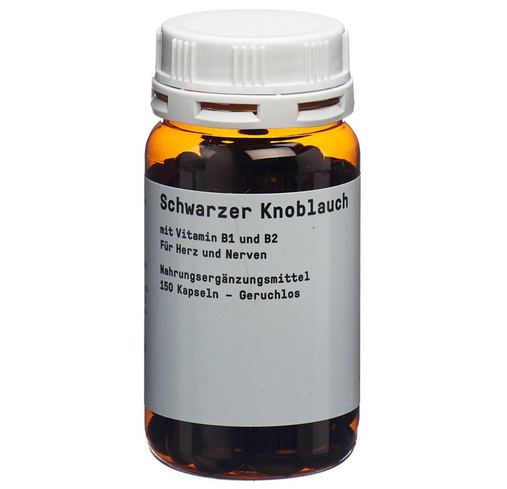 NATURAGE ail noir caps bte 150 pce