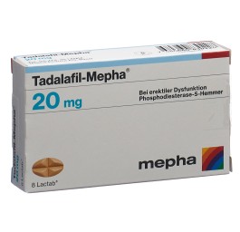 TADALAFIL Mepha cpr pell 20 mg 8 pce