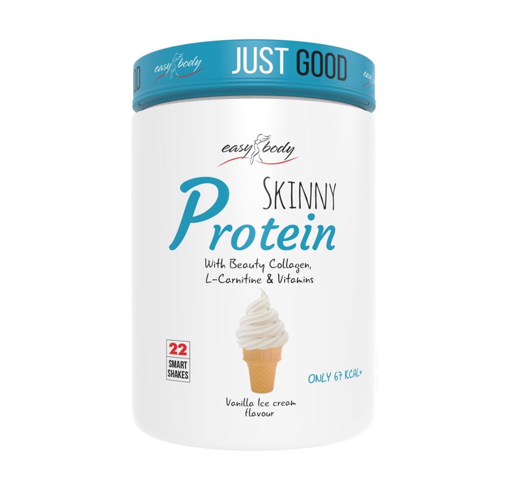 EASY BODY Skinny Protein Glace à la Vanille 450 g