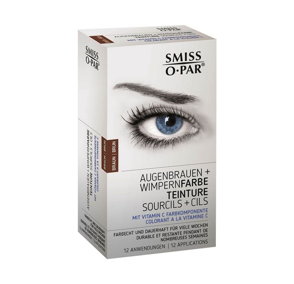 SMISS O PAR Teinture cils et sourcils brun 5 ml