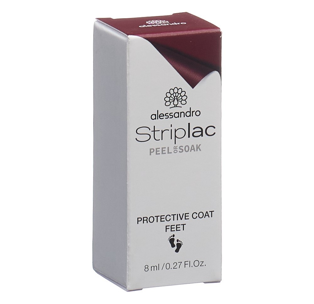 ALESSAN Striplac Peel or Soak Coat Feet