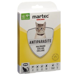 MARTEC PET CARE collier pour chats ANTIPARASITE