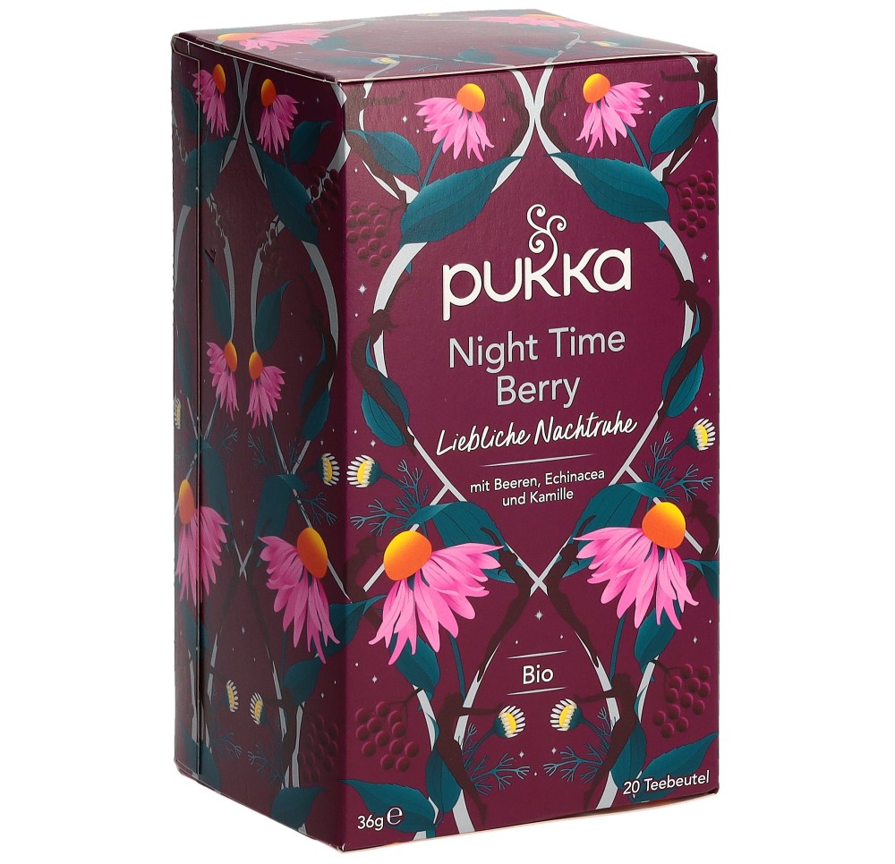 PUKKA Night Time Berry thé bio all sach 20 pce