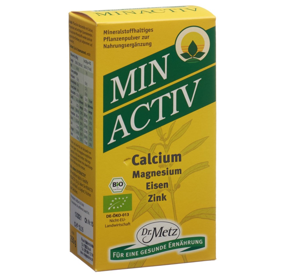 DR. METZ Minactiv bio 250 g