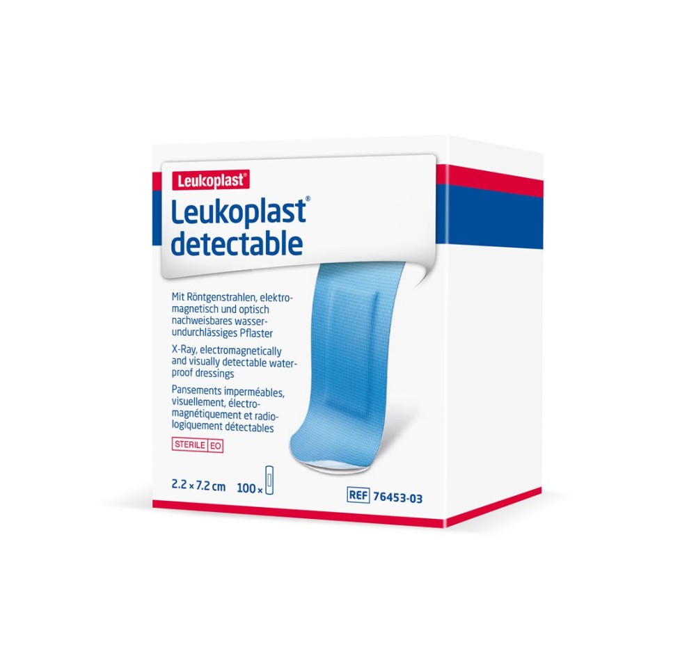 LEUKOPLAST Detectable 2.2x7.2cm 100 pce