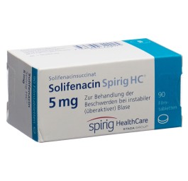 SOLIFENACINE Spirig HC cpr pell 5 mg 90 pce