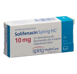 SOLIFENACINE Spirig HC cpr pell 10 mg 30 pce