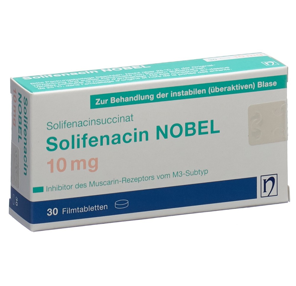 SOLIFENACIN NOBEL cpr pell 10 mg 30 pce