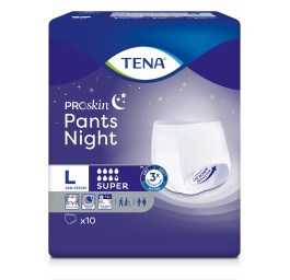 TENA Pants Night Super L 10 pce