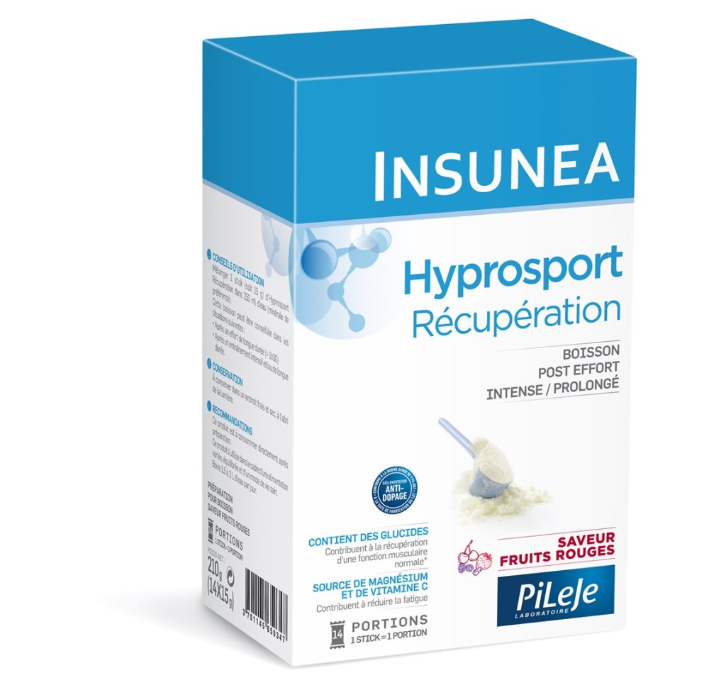 HYPROSPORT récupération pdr fruits rouges 14 pce