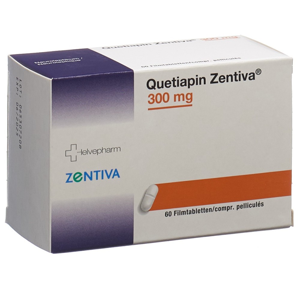 QUETIAPIN Zentiva cpr pell 300 mg 60 pce