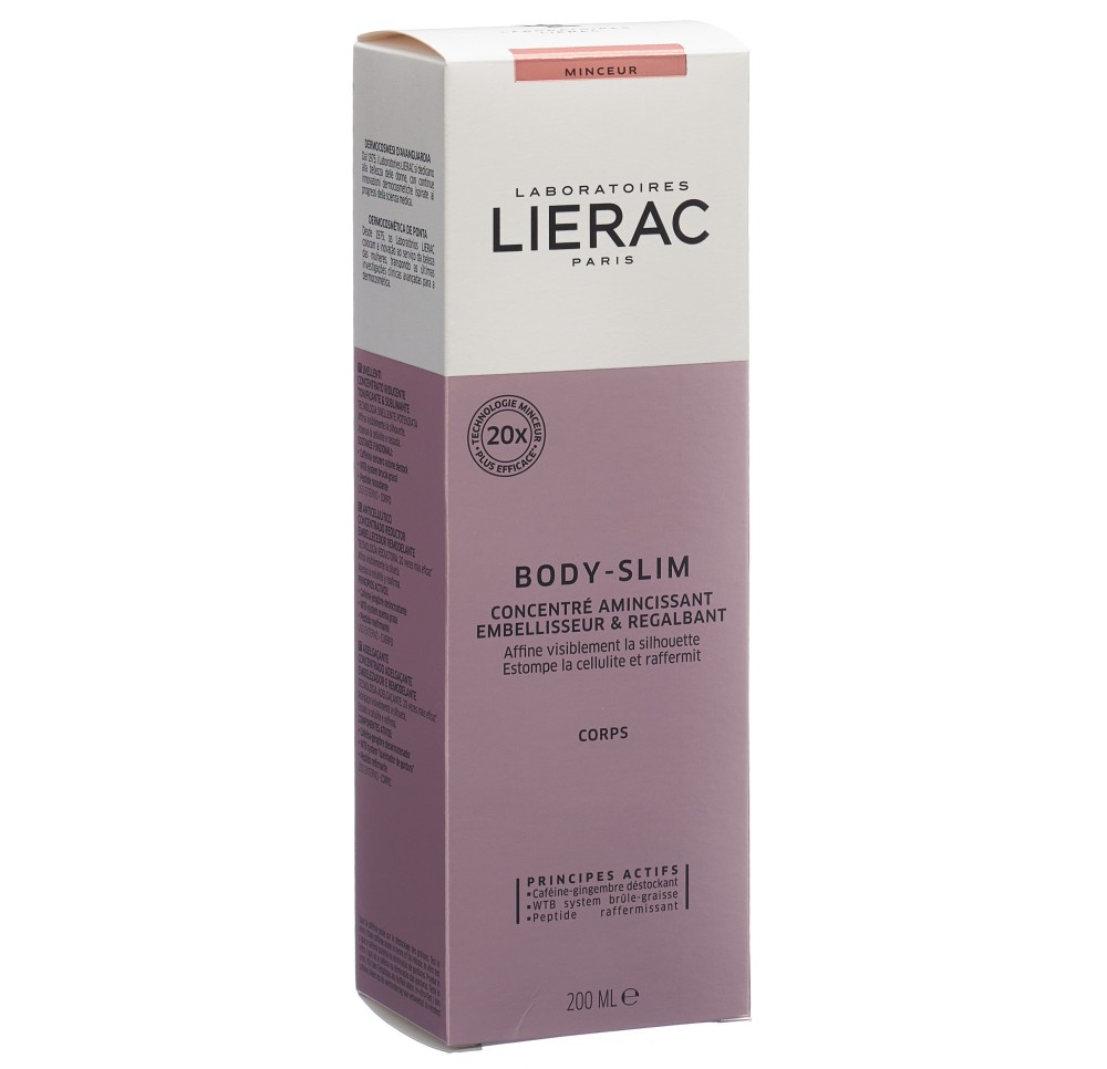 LIERAC BODY SLIM Minceur Globale tb 200 ml