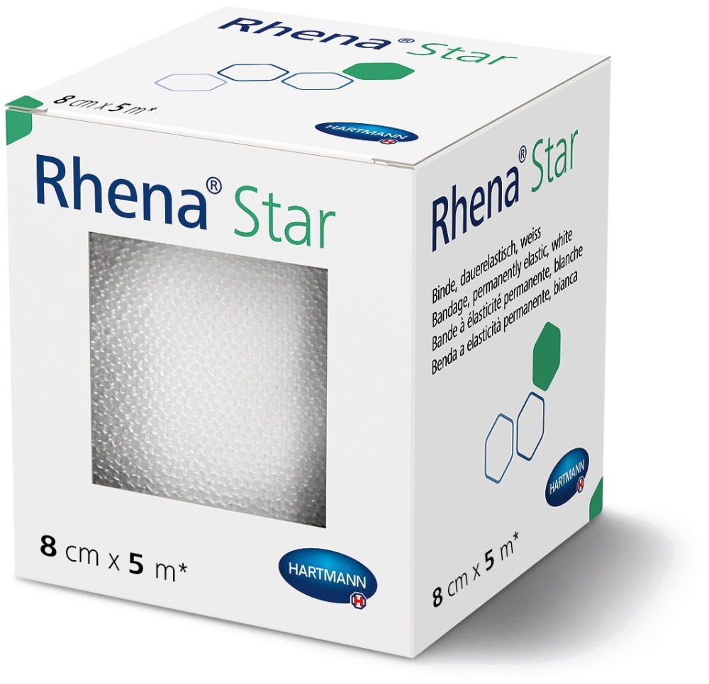 RHENA Star bande élastique 8cmx5m cellophane
