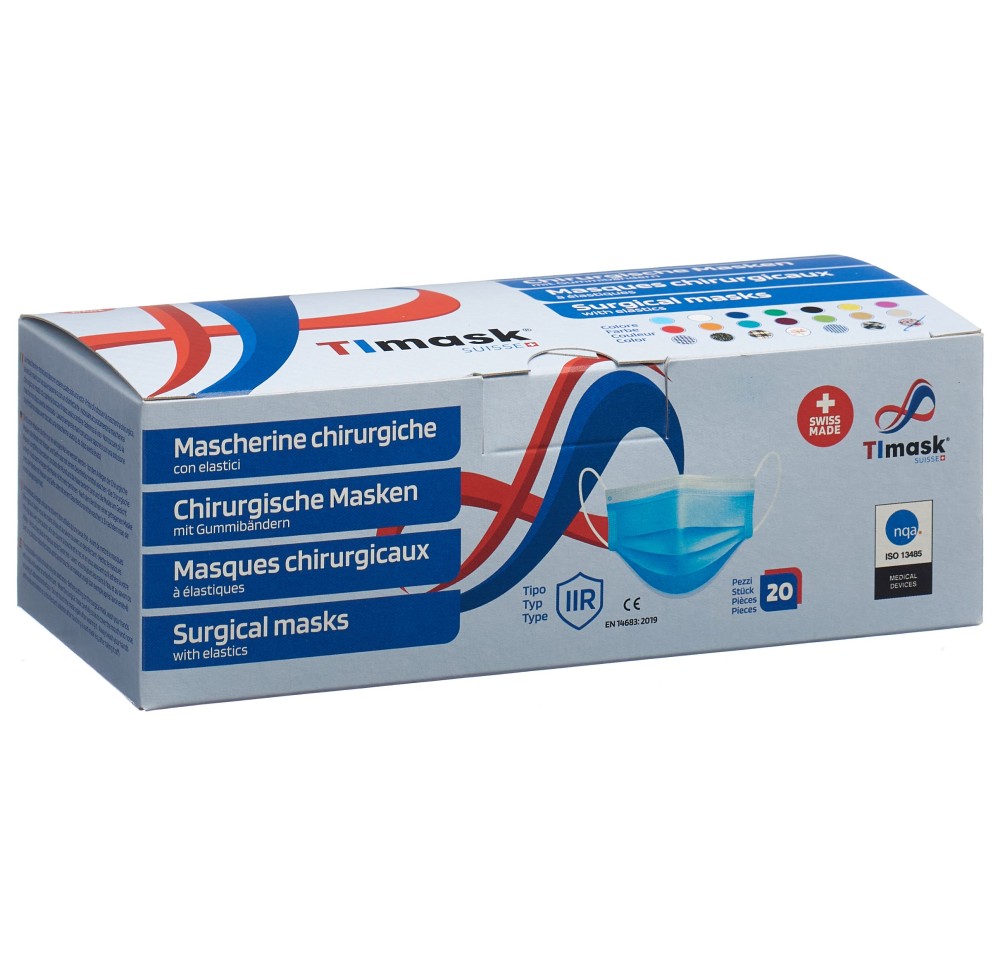 TIMASK Masque médical jet type IIR St-Valen 20 pce