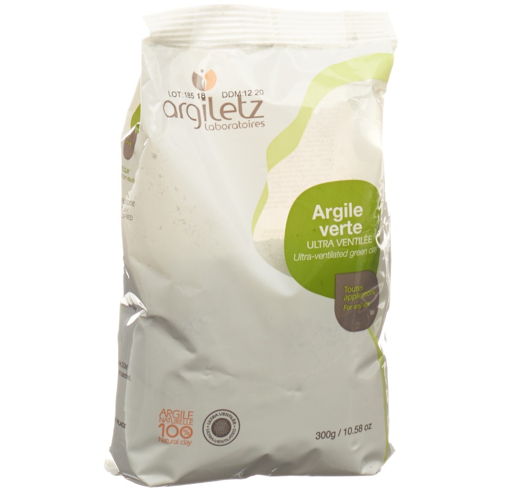 ARGILETZ argile verte pdr ultra ventilée 300 g