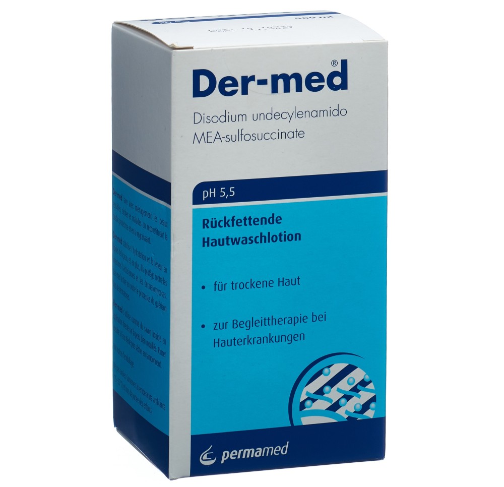 DER-MED lotion lavante pH 5.5 fl 500 ml