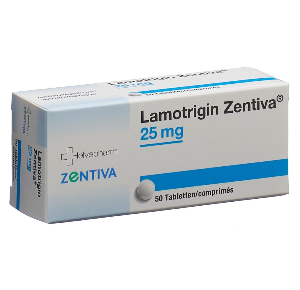 LAMOTRIGIN Zentiva cpr disp 25 mg 50 pce
