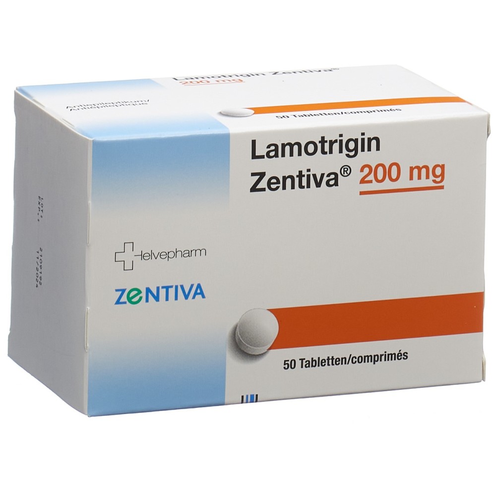 LAMOTRIGIN Zentiva cpr disp 200 mg 50 pce