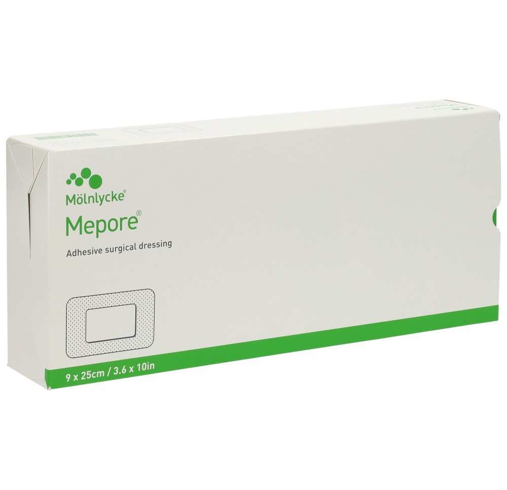 MEPORE pans vulnér 25x9cm couss 20x5cm (n) 30 pce