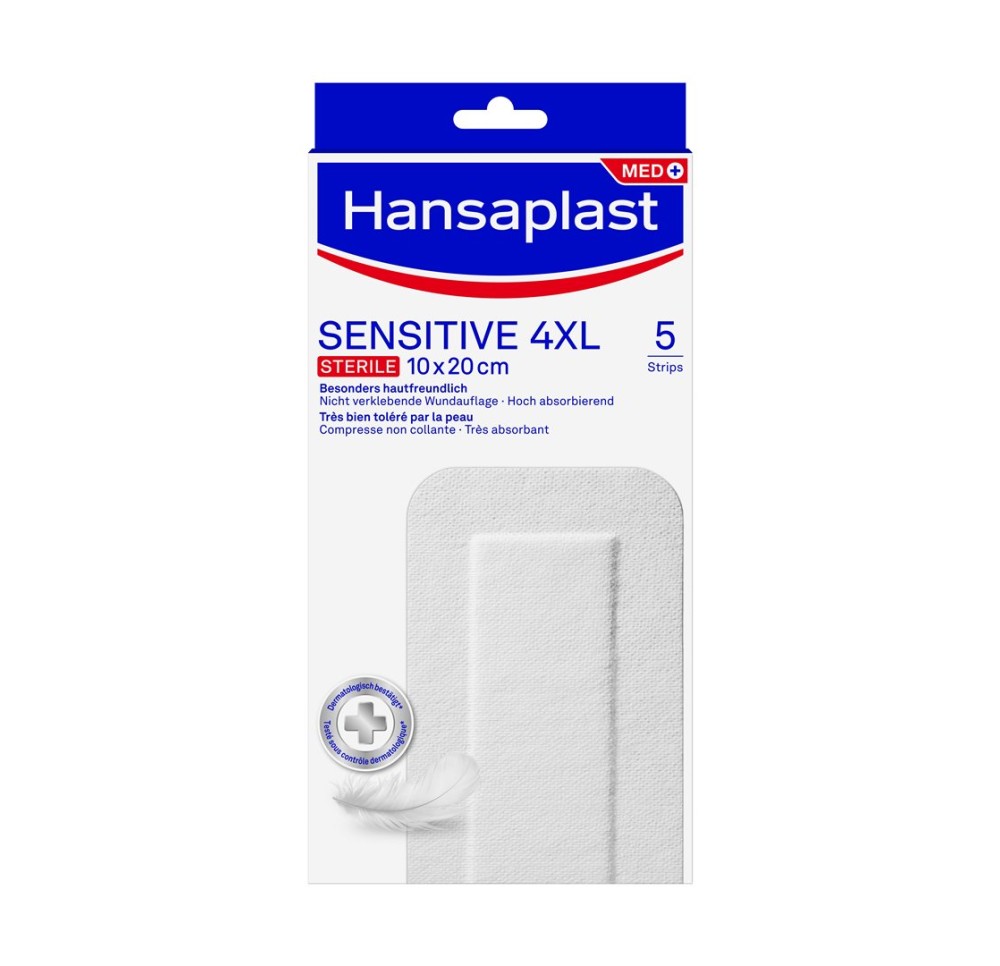 HANSAPLAST Sensitive Strips 4XL 5 pce