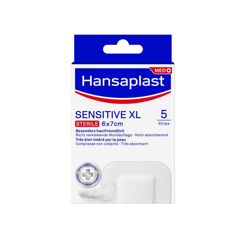 HANSAPLAST Sensitive Strips XL (nouveau) 5 pce