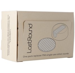 LASTROUND Disp disques démaquill réutil turq 6pce