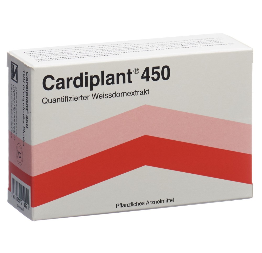 CARDIPLANT cpr pell 450 mg 100 pce