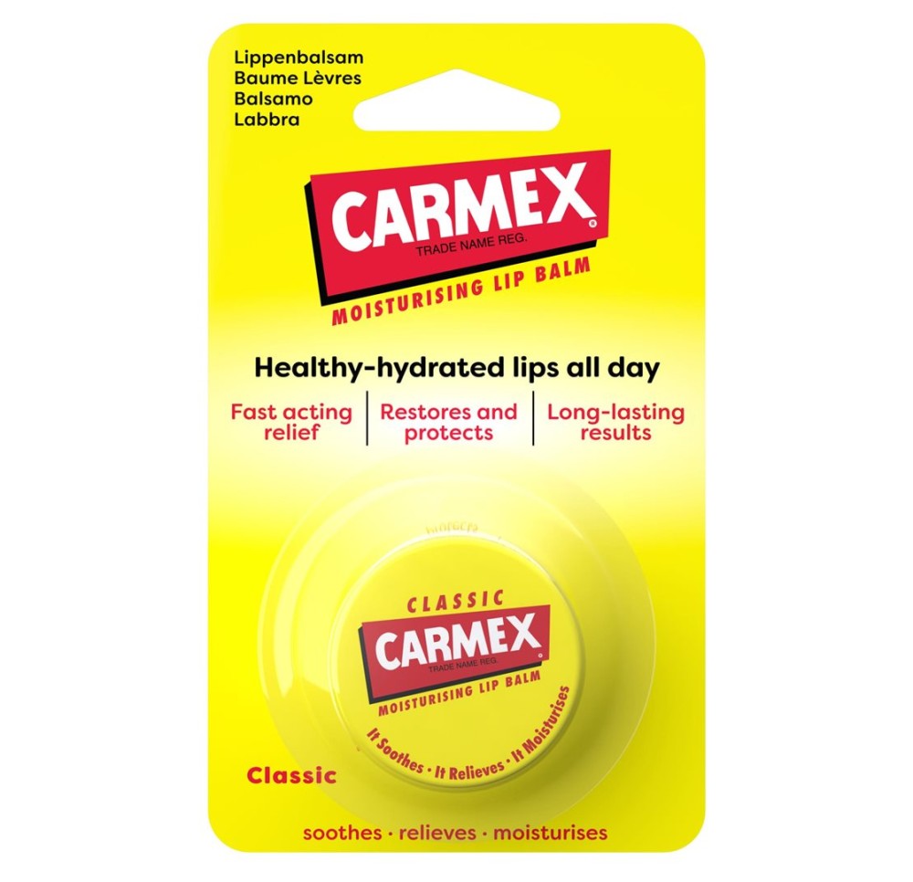 CARMEX baume lèvres classic pot 7.5 g