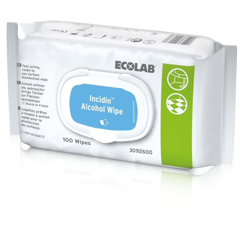 INCIDIN Alcohol Wipe 6 x 100 pce