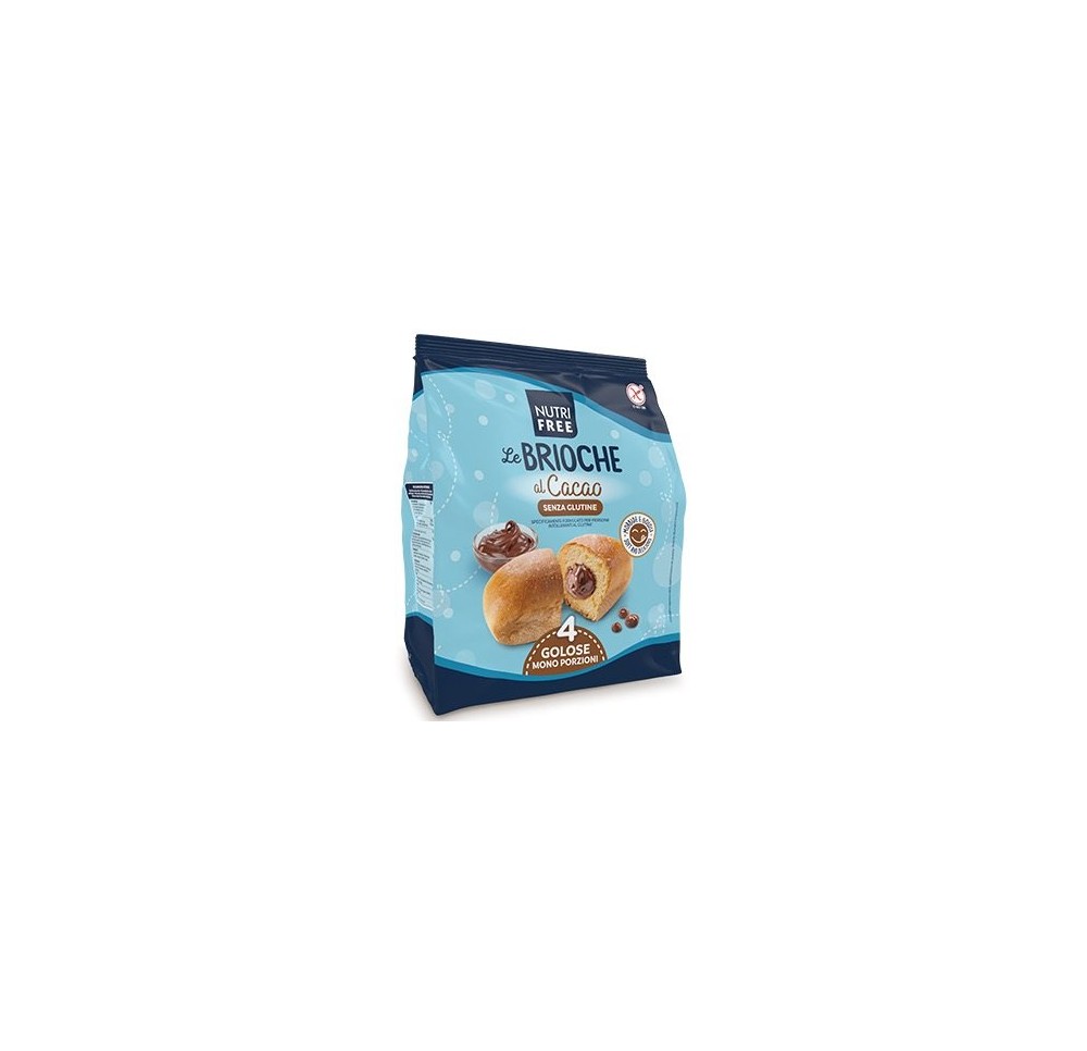 NUTRIFREE Le Brioche crème chocolat s g 4 x 50 g