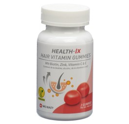 HEALTH-IX Hair Vitamin Gummies vegan bte 48 pce
