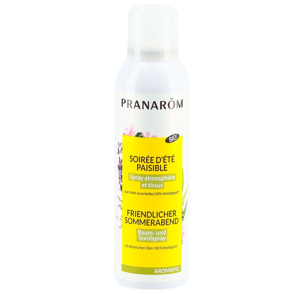 PRANAROM Aromapic spr atmos tissus été bio 150 ml