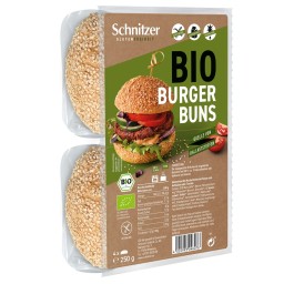 SCHNITZER Bio hamburger buns 5 x 250 g